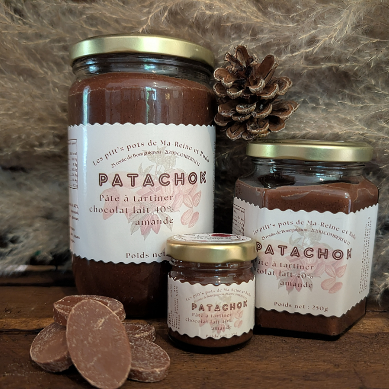Pâte a tartiner Chocolat lait amande
