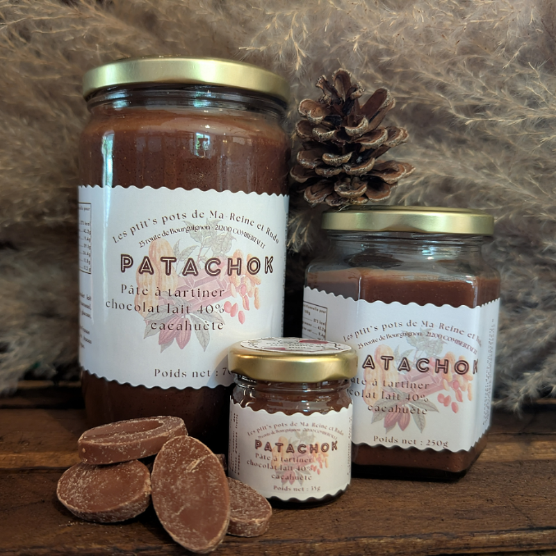 Pate a tartiner chocolat lait cacahuète